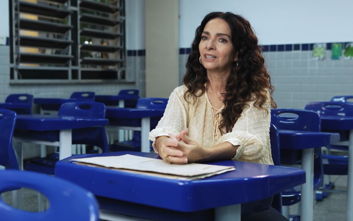 Claudia Ohana no programa  \'Não era só mais um Silva\'
