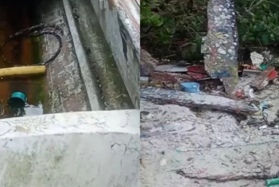 Barcos abandonados e entulho geram reclamações na Ilha do Japonês, em Cabo Frio