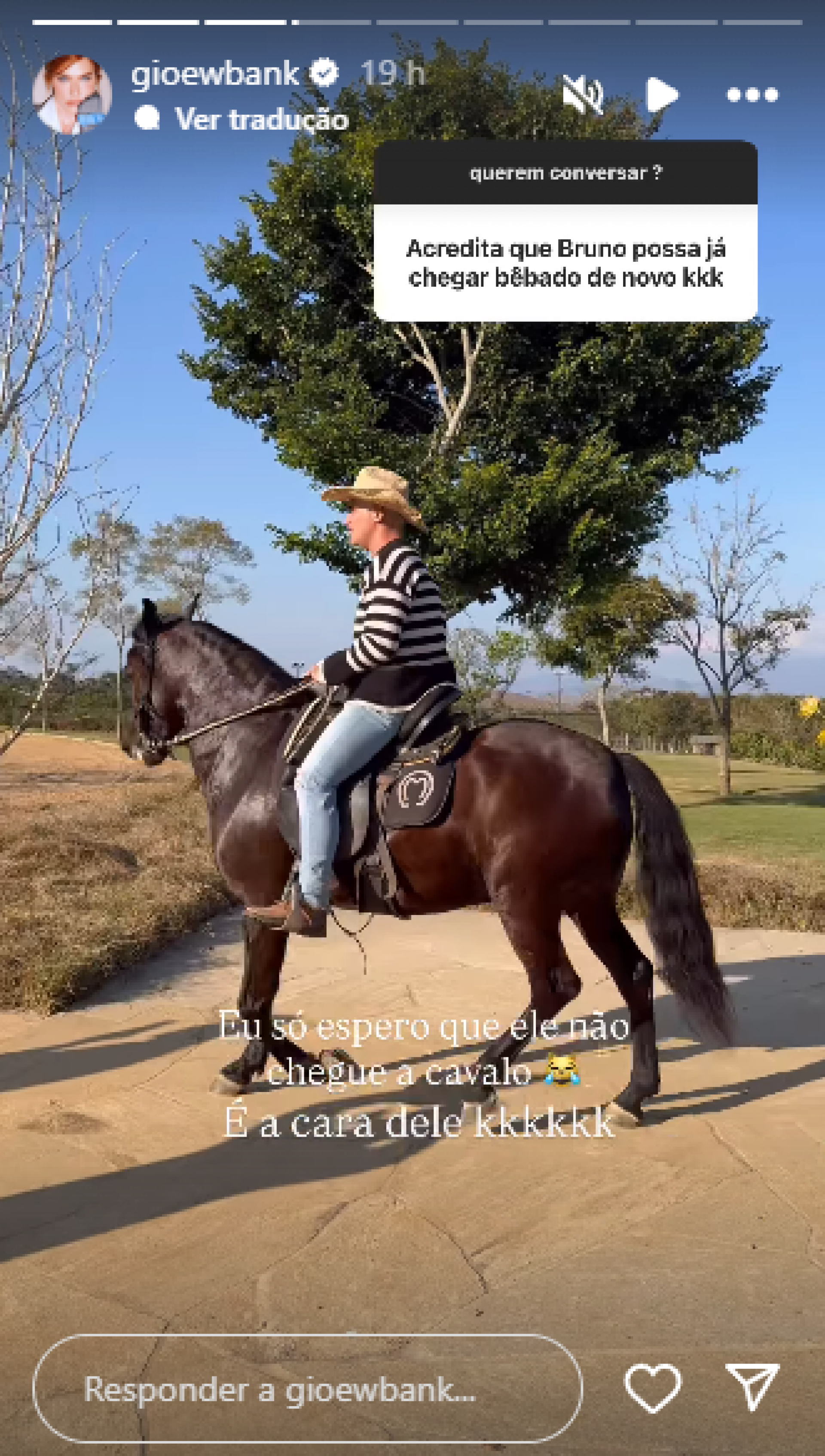 Giovanna Ewbank revela detalhes da renovação de votos com Bruno Gagliasso - Reprodução / Instagram