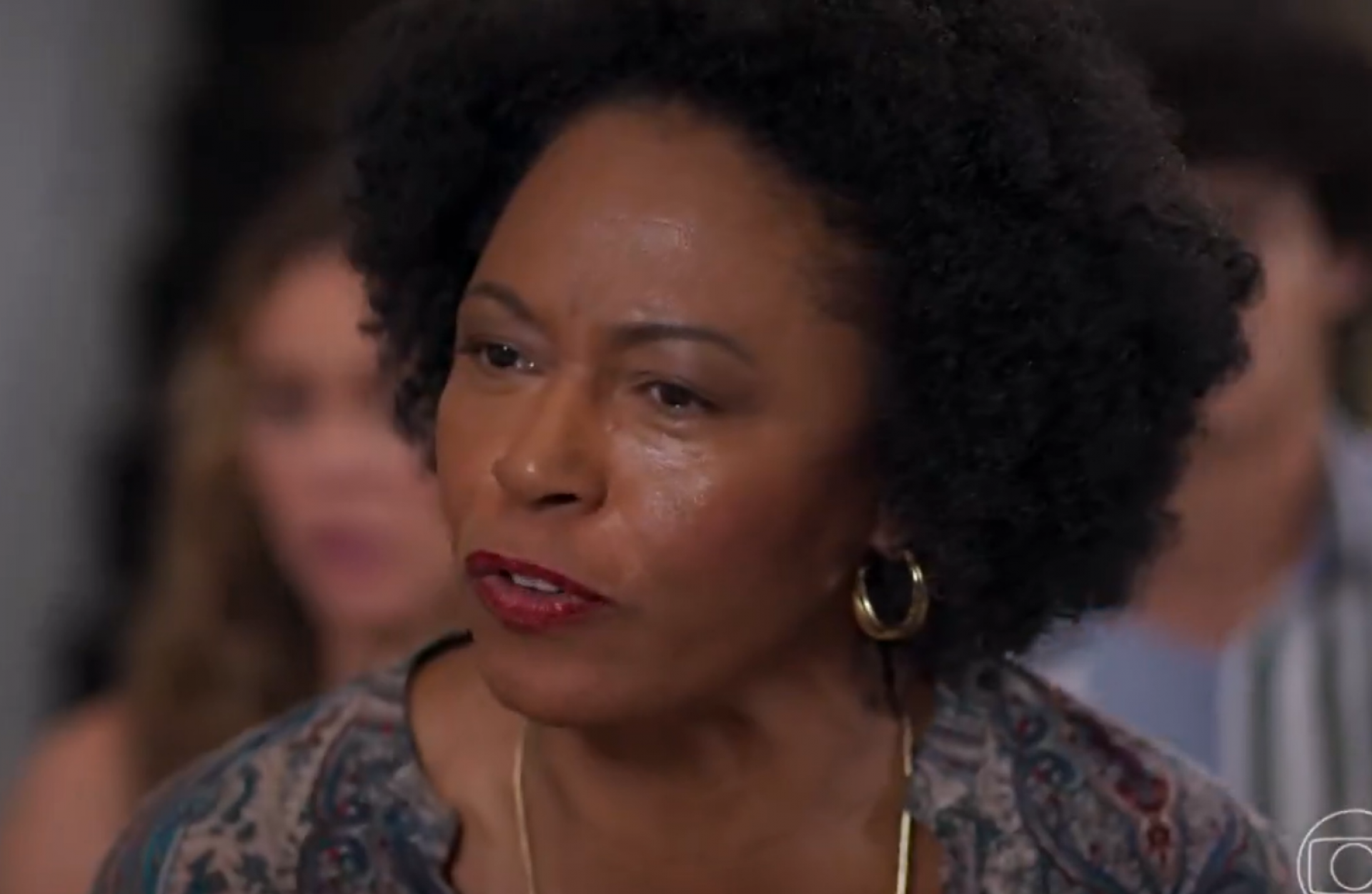 Edvana Carvalho é elogiada por internautas - Reprodução de vídeo  / TV Globo