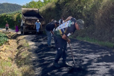 Prefeitura de Nova Friburgo conclui a recuperação da estrada de Fazenda Rio Grande