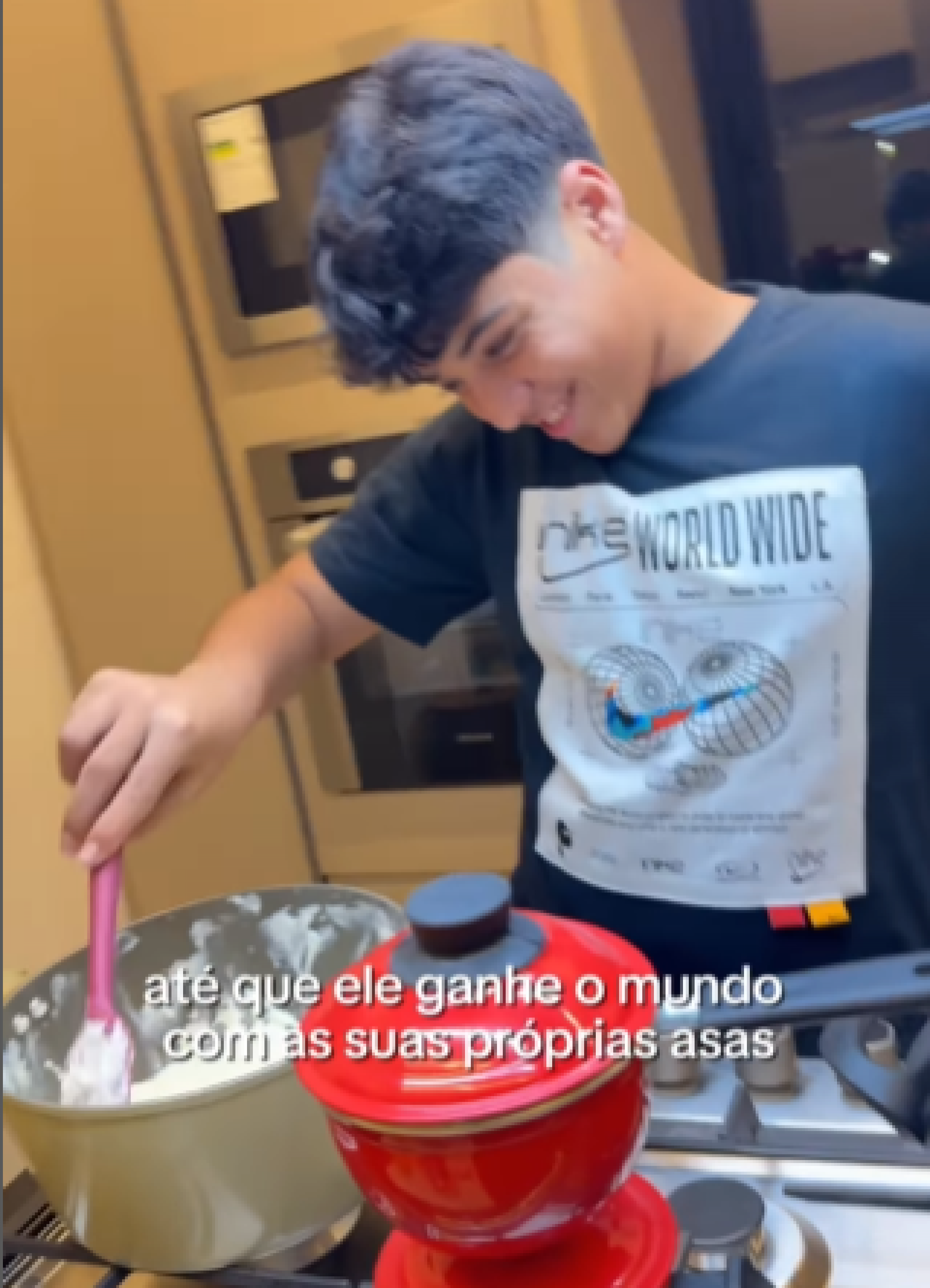 Filho de Mileide desfrutou da nova residência da família - Reprodução/Instagram