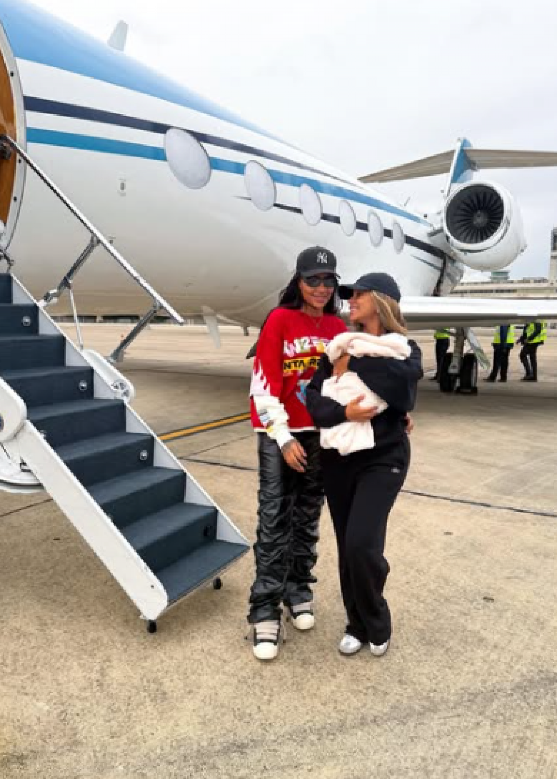 Ludmilla, Brunna Gonçalves e a filha, Zuri - Reprodução / Instagram