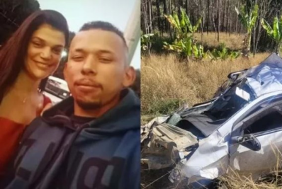 Casal encontrado morto e sem roupas foi namorar em carro e veículo caiu de paredão de 400m