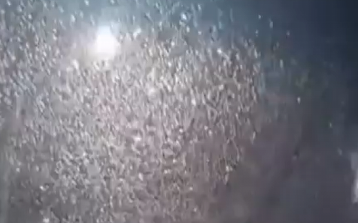 Moradores registraram tiroteio