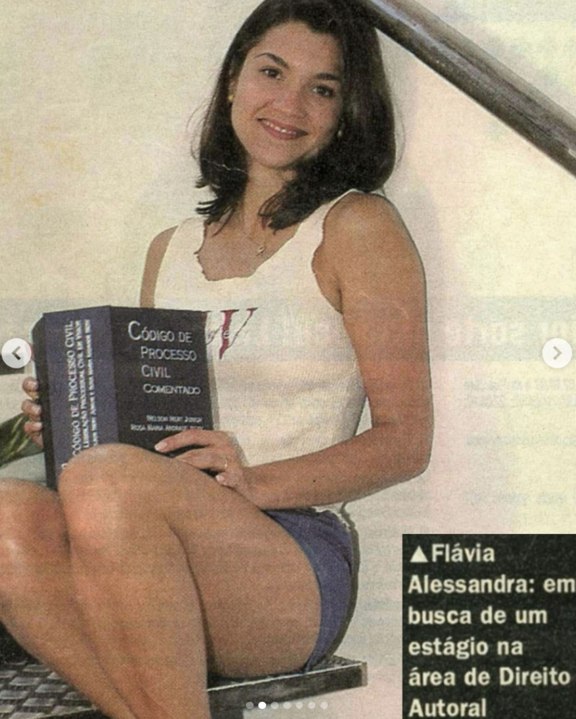 Flávia Alessandra relembra trajetória como atriz e advogada - reprodução Instagram