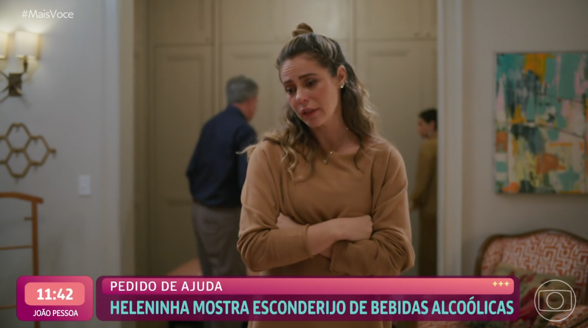 Ana Maria Braga relembrou no Mais Você o processo para abandonar o vício em cigarro - TV Globo