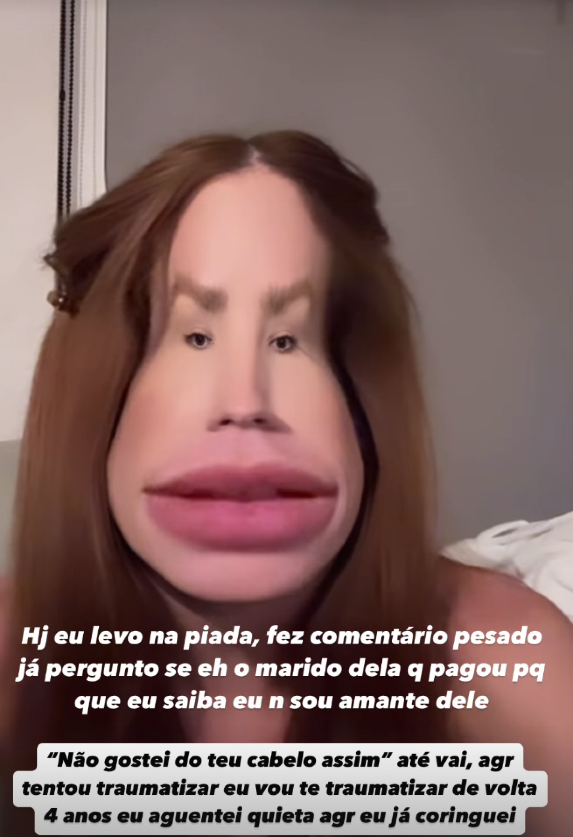 Maria Lina responde críticas a procedimentos estéticos e dispara contra haters - reprodução Instagram