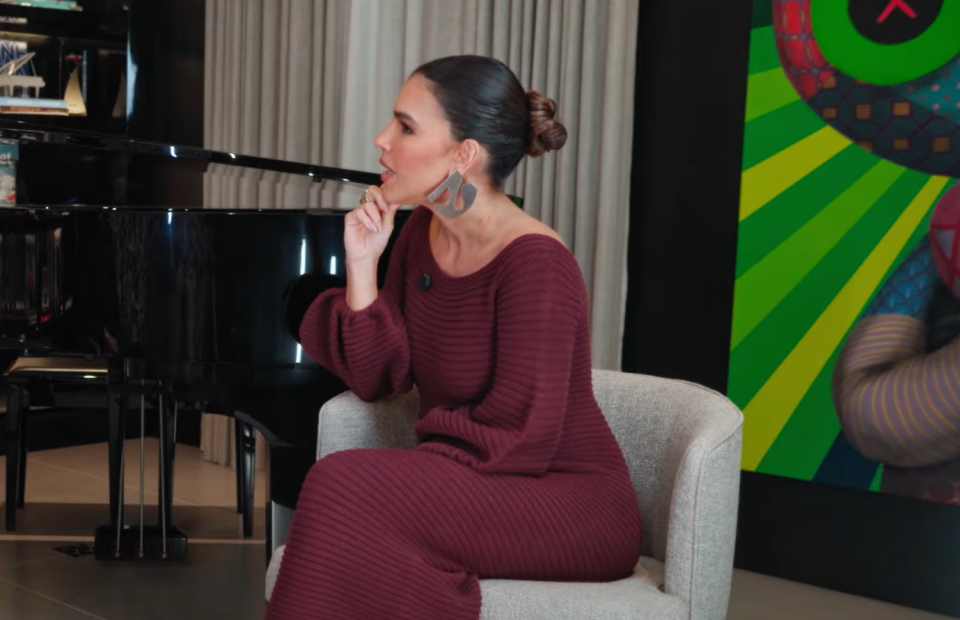 Mariana Rios revela como é sua relação com a sogra Ana Maria Diniz - reprodução Youtube