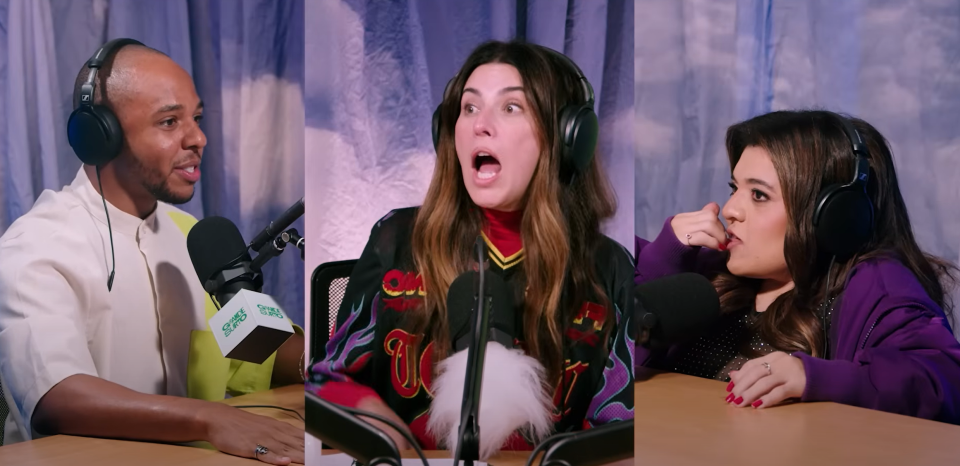 Marcos Oli. Fernanda Paes Leme e Pquena Lô - reprodução Youtube