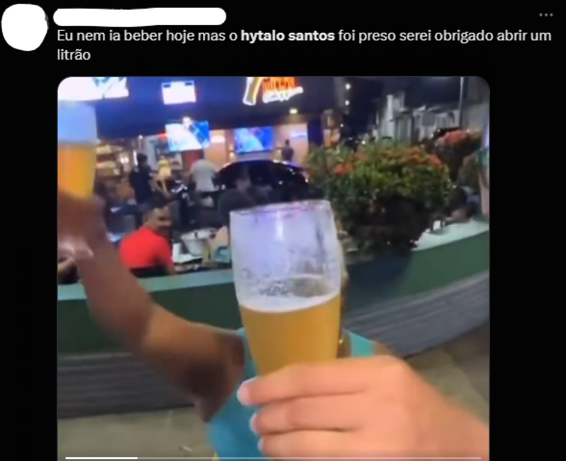 Internautas comentam prisão de Hytalo Santos - Reprodução / X