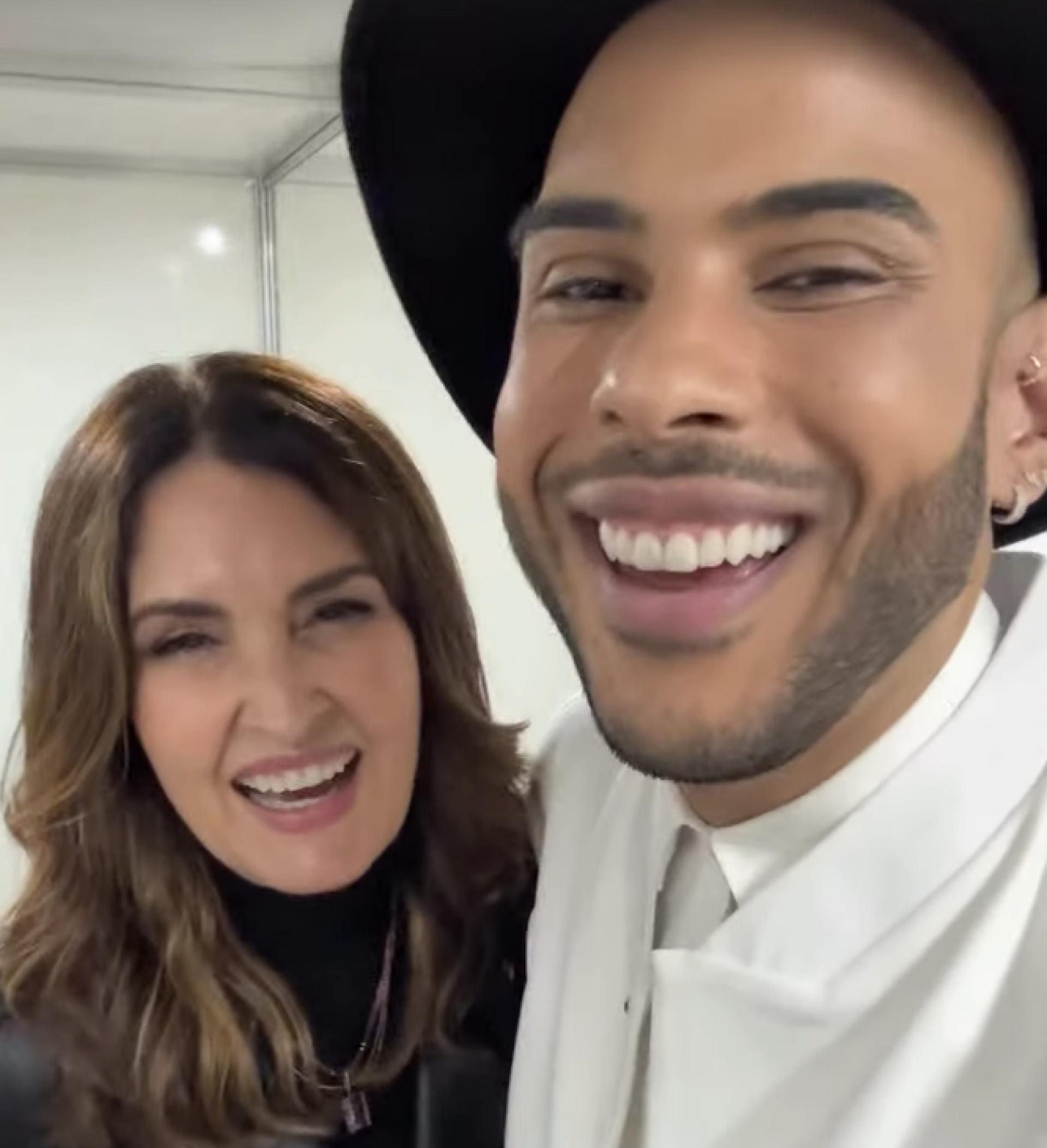 Hugo Gloss e Fátima Bernardes - reprodução Instagram