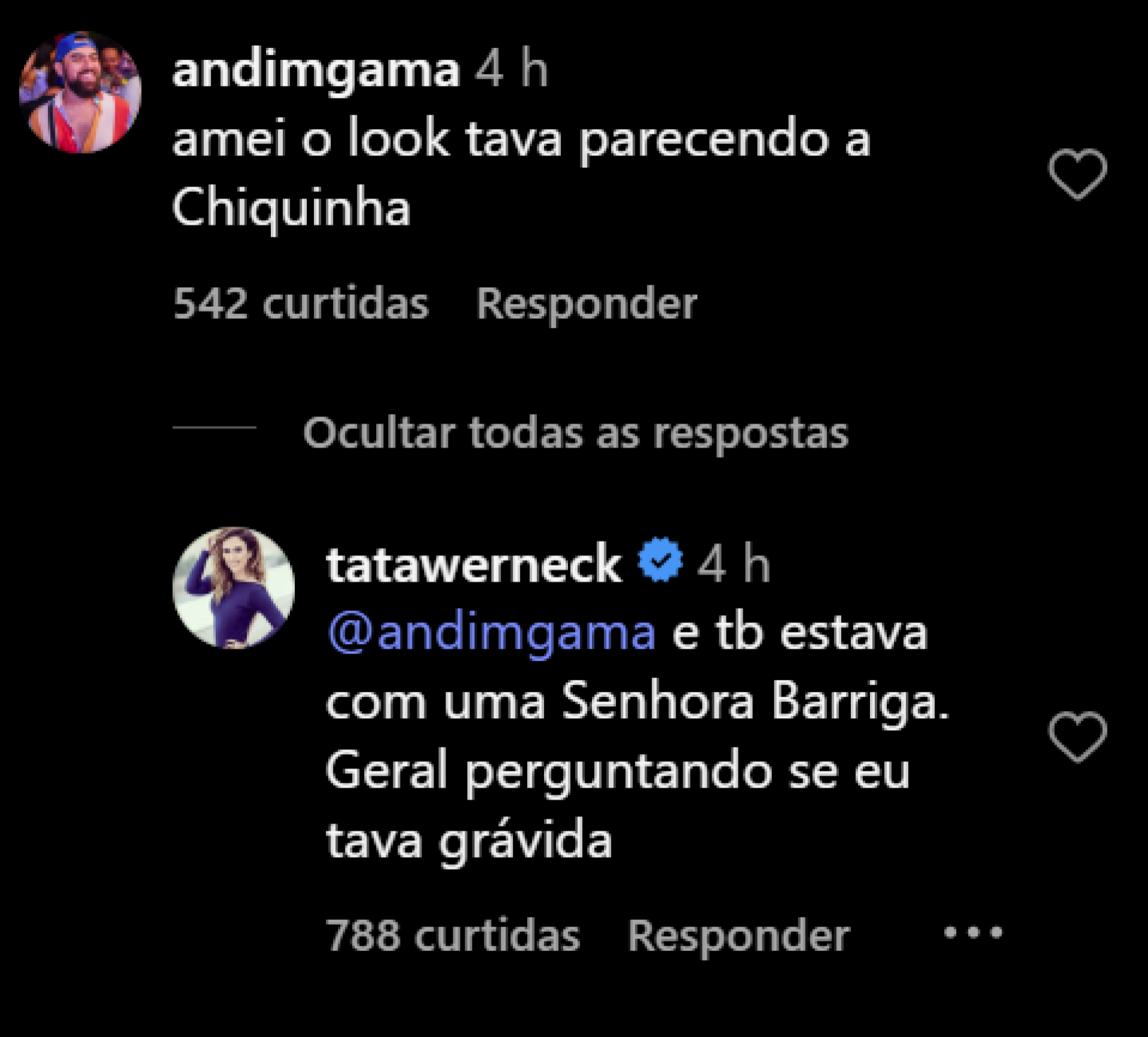 Tatá Werneck responde com ironia a comparação com Chiquinha em festa de Bruna Marquezine - reprodução Instagram