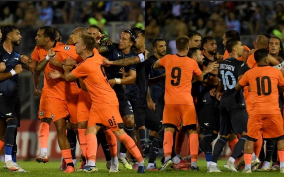 Desejo do Flamengo, Castellano é expulso em amistoso da Lázio