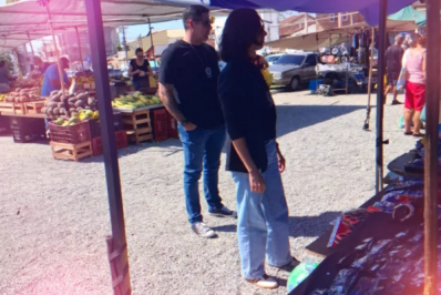 Polícia Civil realiza Operação Rastreio na feira livre de Iguaba Grande