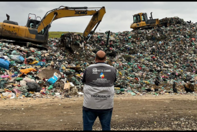 Agenersa vistoria aterro sanitário que atende o Vale do Café