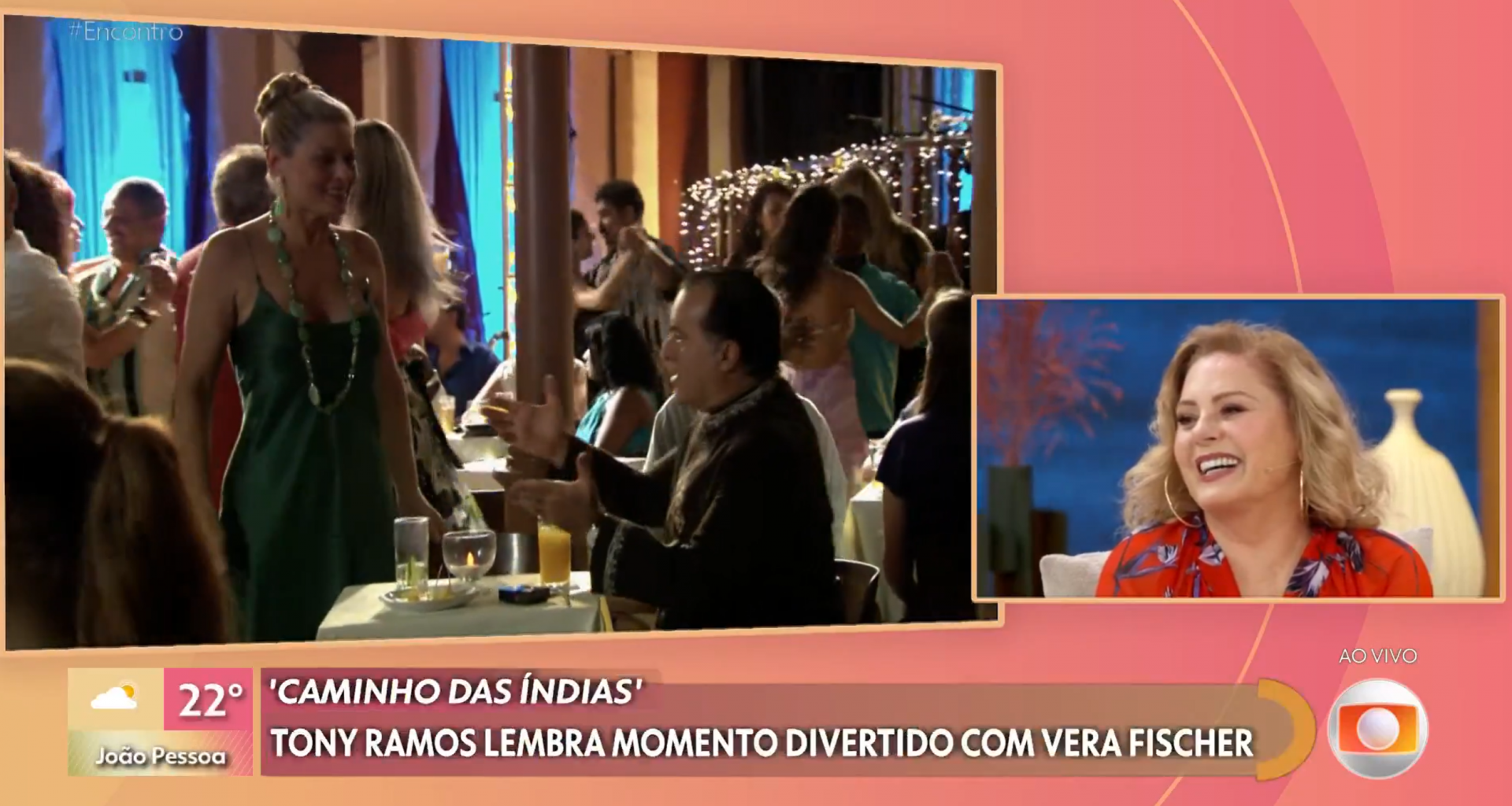 Tony Ramos surpreende ao homenagear Vera Fischer no 'Encontro' - Globo
