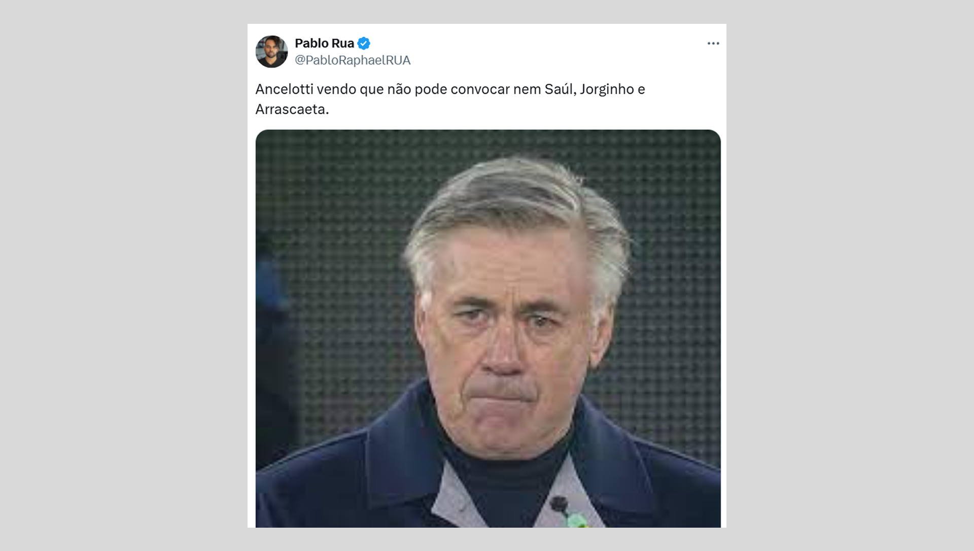 Torcedores do Flamengo elogiaram Saúl e exaltaram sua atuação contra o Internacional - Reprodução de redes sociais