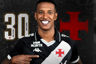 Vasco anuncia a contratação de Robert Renan, que celebra: 'Expectativa é imensa'