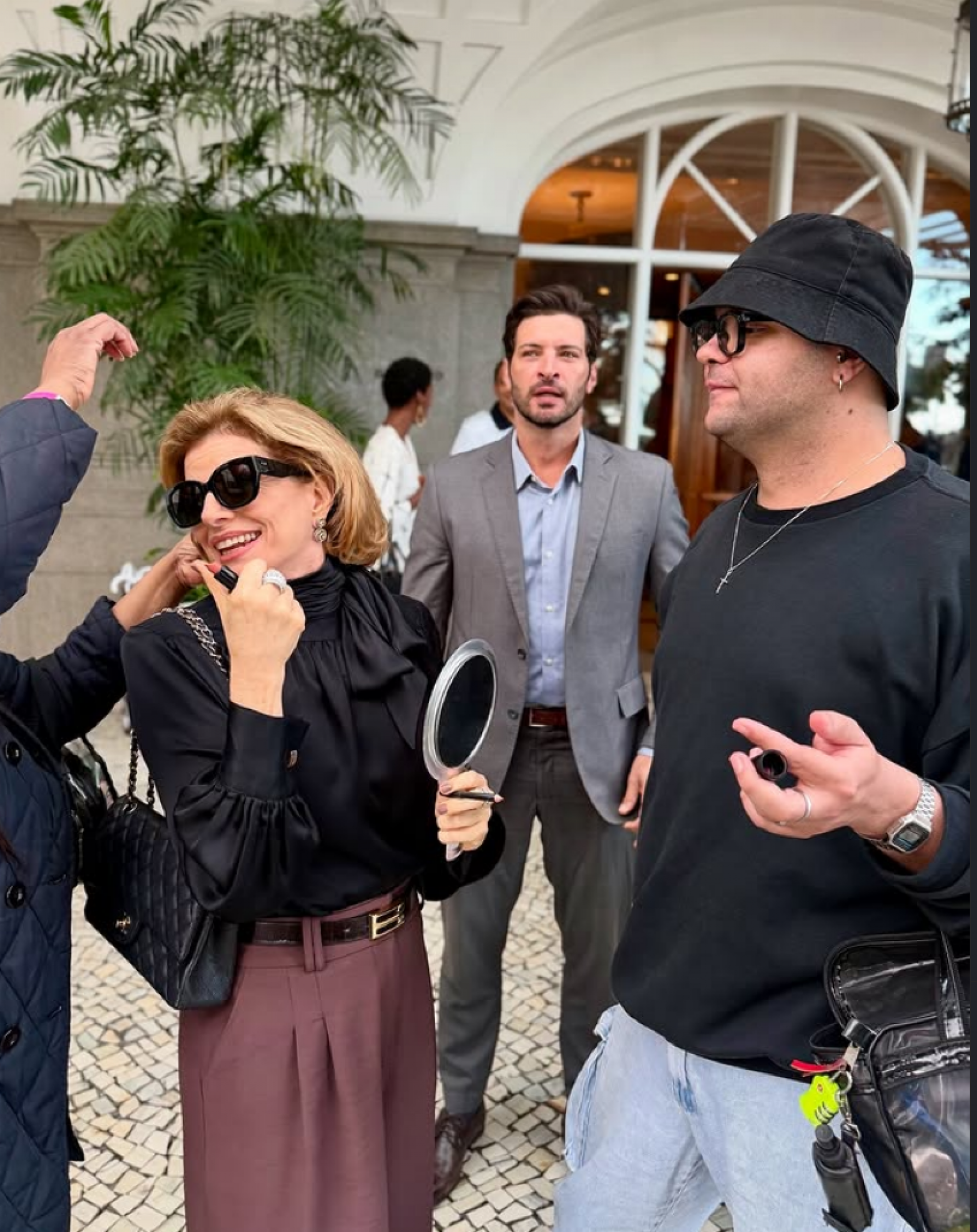 Debora Bloch encarna Odete Roitman e brinca nos bastidores de Vale Tudo - reprodução Instagram