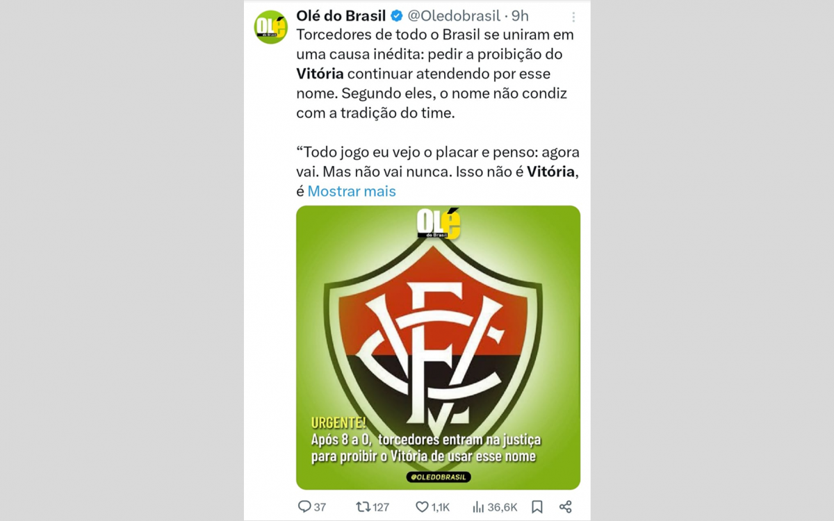 Memes sobre a goleada de 8 a 0 do Flamengo sobre o Vit&oacute;ria tomaram conta das redes sociais