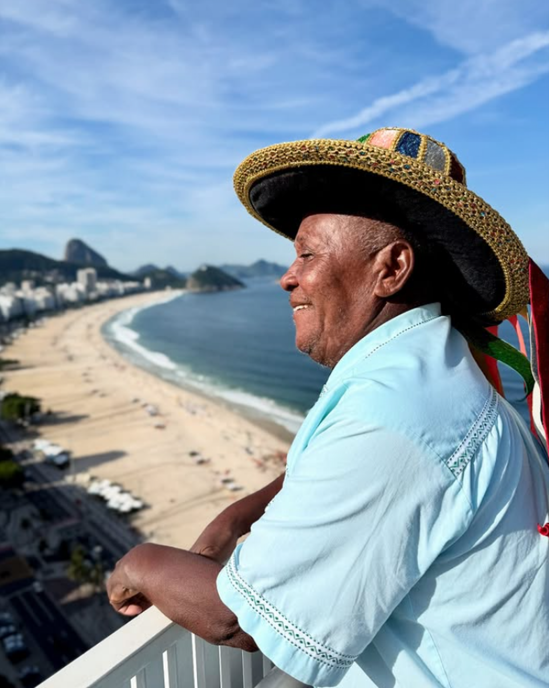 O artista marajoara participou de alguns carnavais no Rio de Janeiro - Reprodução/Redes Sociais