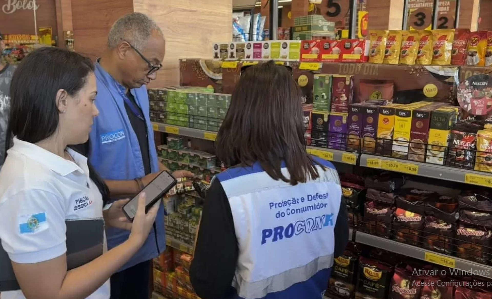 Fiscaliza&ccedil;&atilde;o do Procon - Reprodu&ccedil;&atilde;o