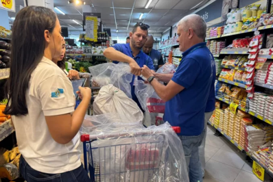 Operação do Procon retira café impróprio para consumo de mercado em Cabo Frio