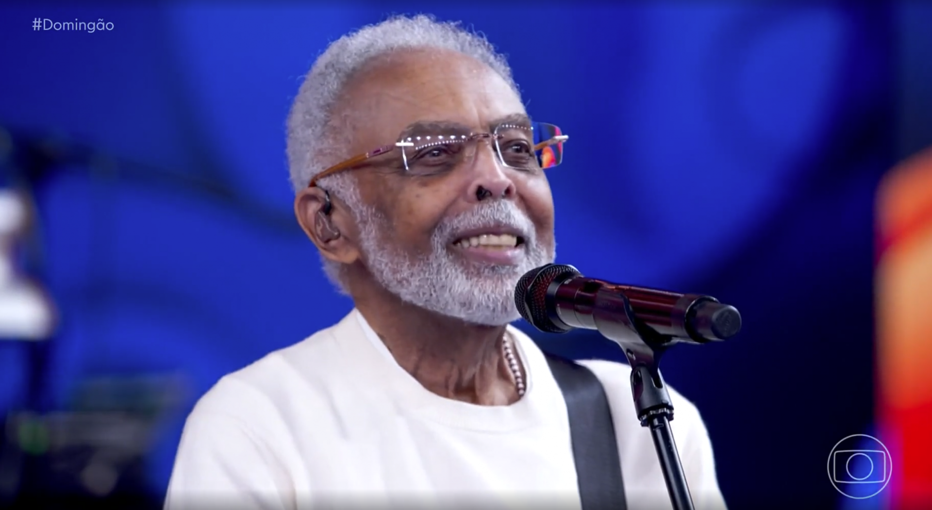 Gilberto Gil chora ao rever última apresentação com Preta Gil - TV Globo