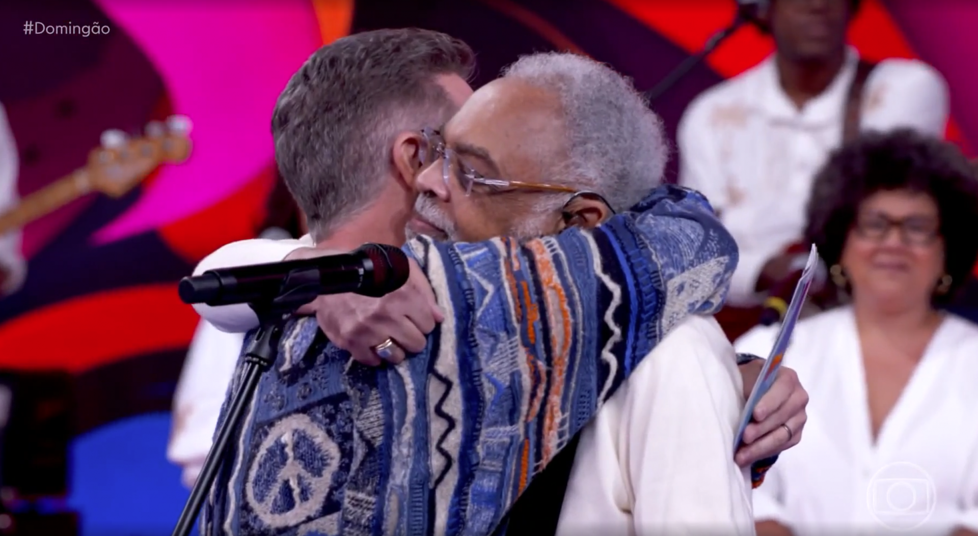 Gilberto Gil chora ao rever última apresentação com Preta Gil - TV Globo