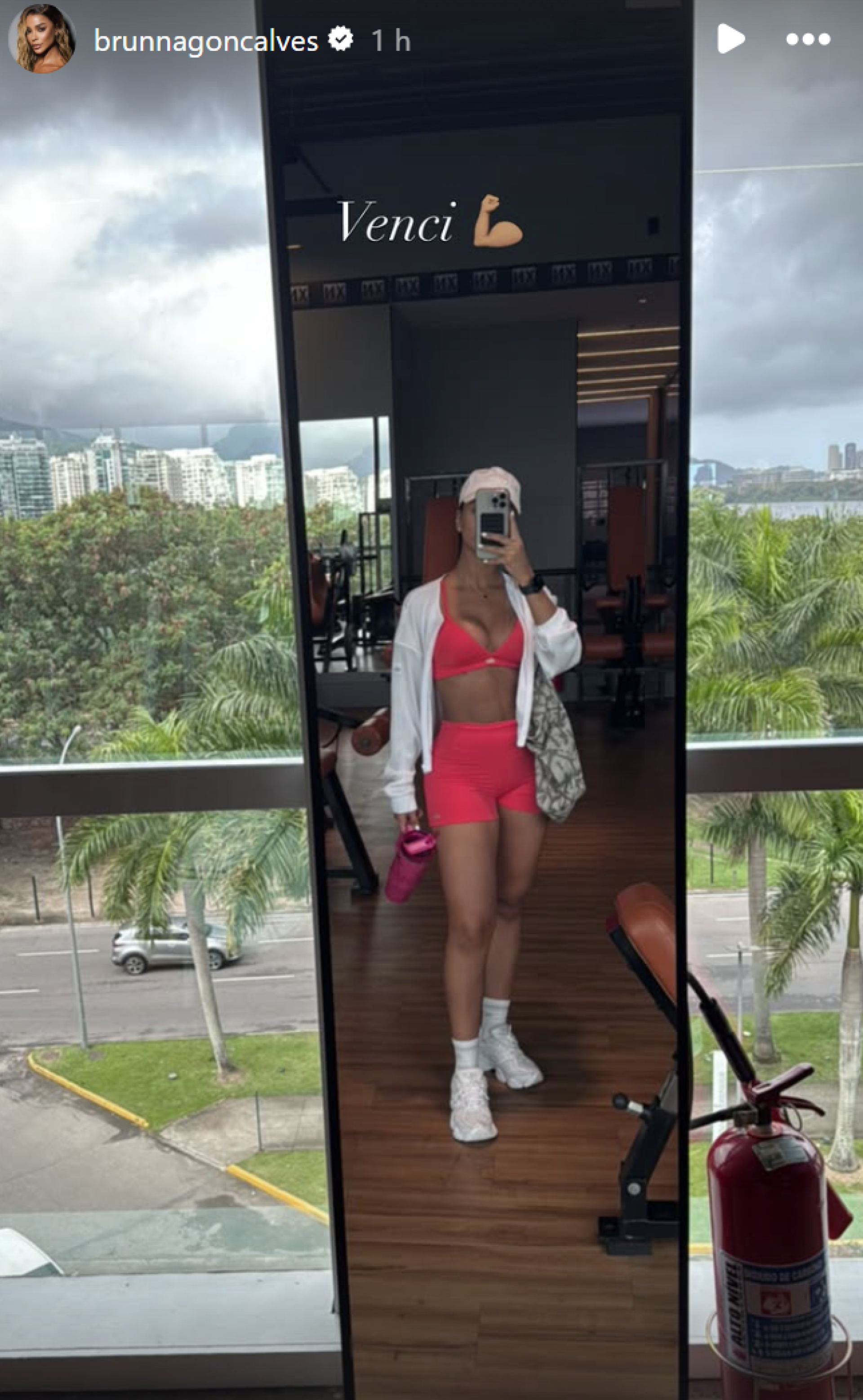 Brunna Gonçalves retoma treinos quatro meses após nascimento da filha  - Reprodução Instagram