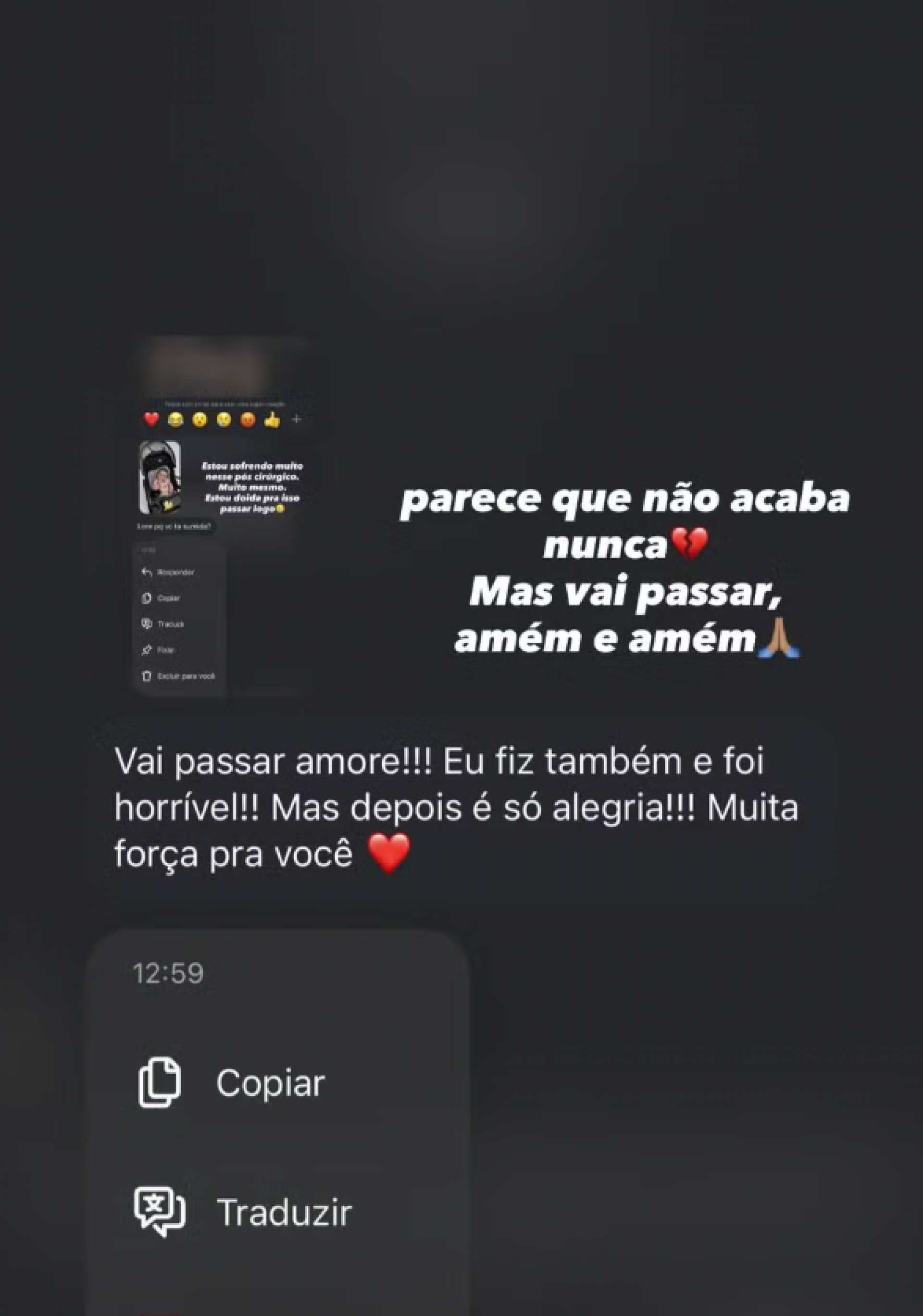 Lorena Maria fala sobre recuperação difícil de cirurgias plásticas - reprodução Instagram