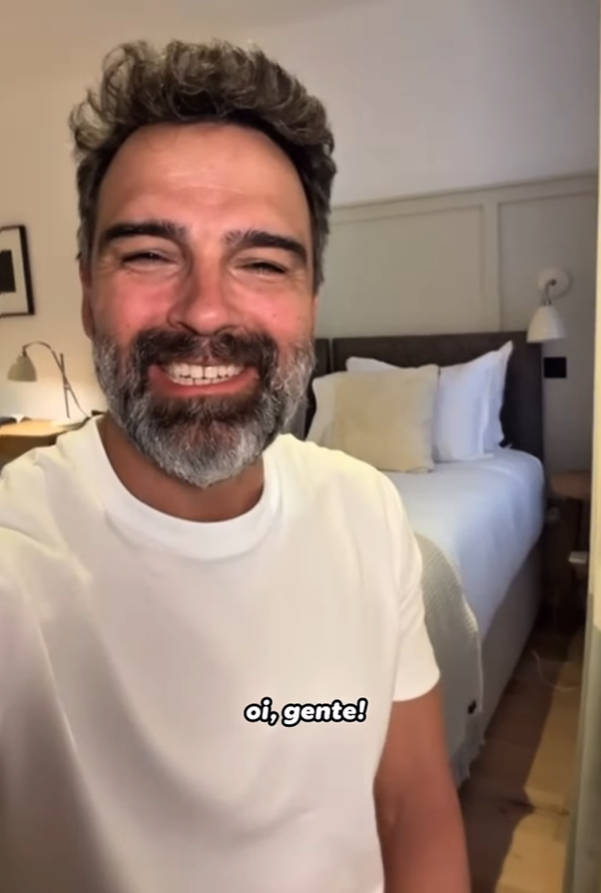 Tadeu Schmidt mostra imagens de seletiva em Goiânia - reprodução Instagram