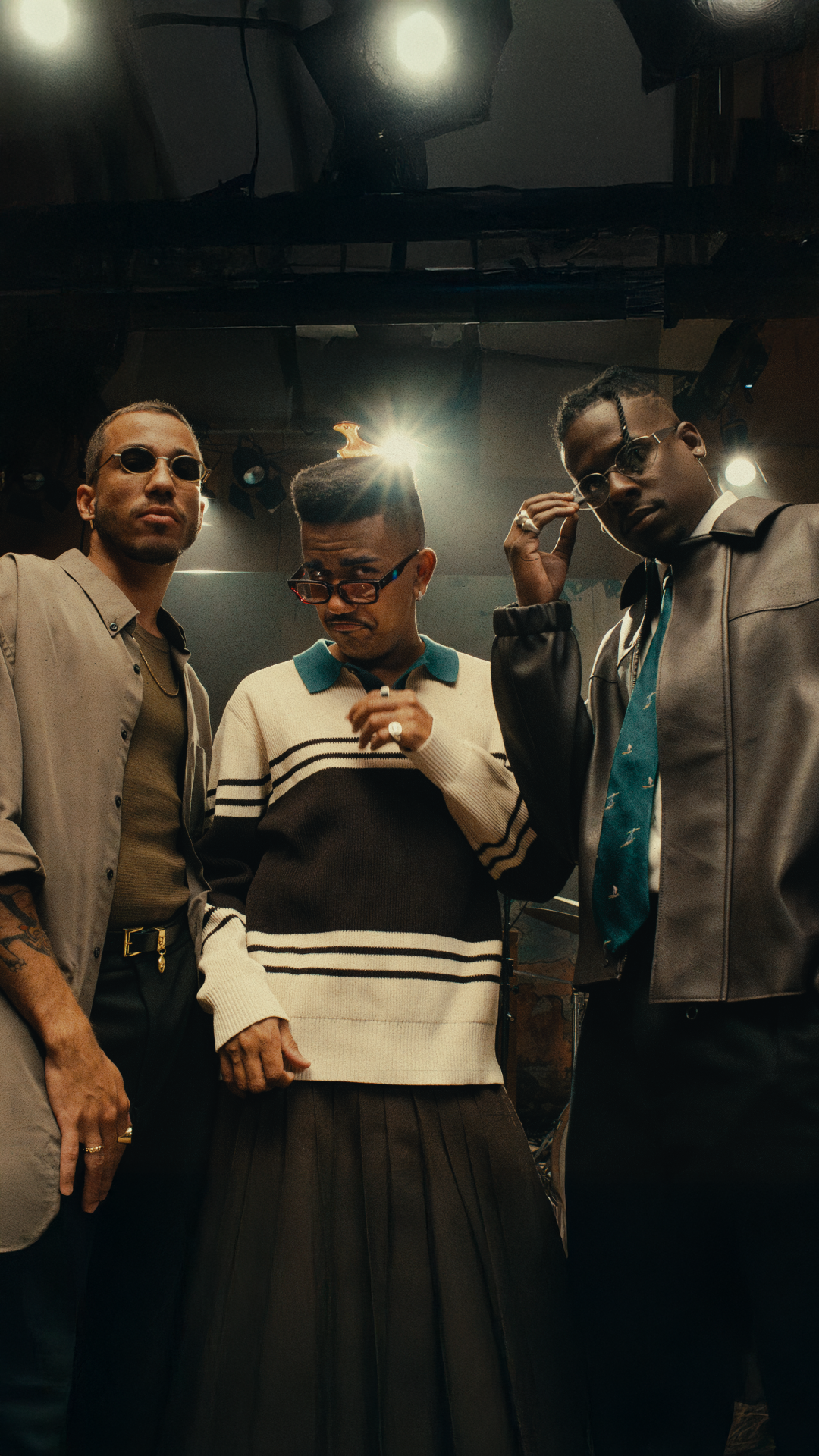 Trio Os Garotin &eacute; formado por Cupertino, Leo Guima e Anchietx - Maria Ot&aacute;via / Divulga&ccedil;&atilde;o