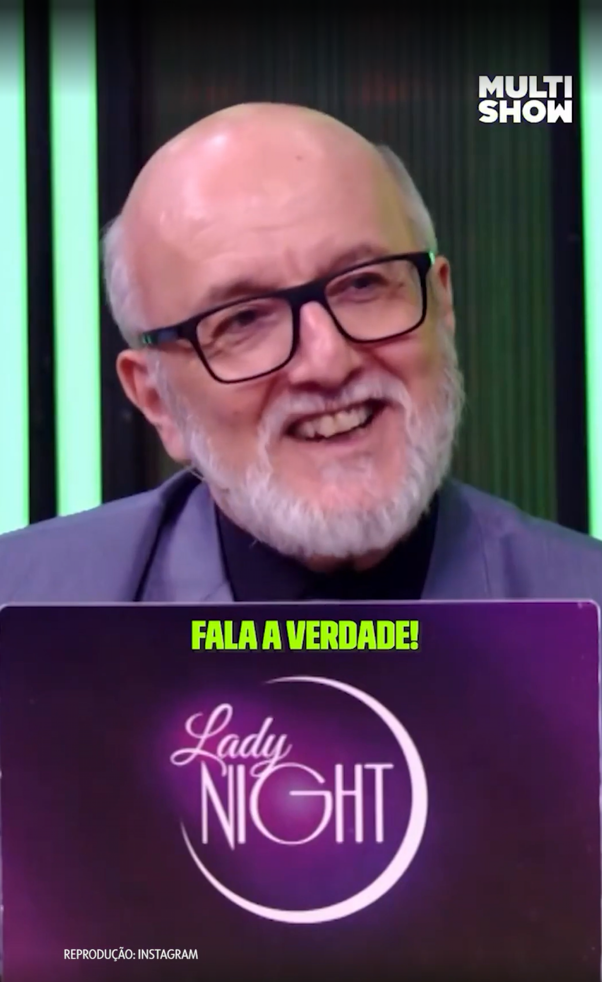 Alice Wegmann fala sobre possibilidade de romance com João Vicente de Castro no Lady Night - Multishow