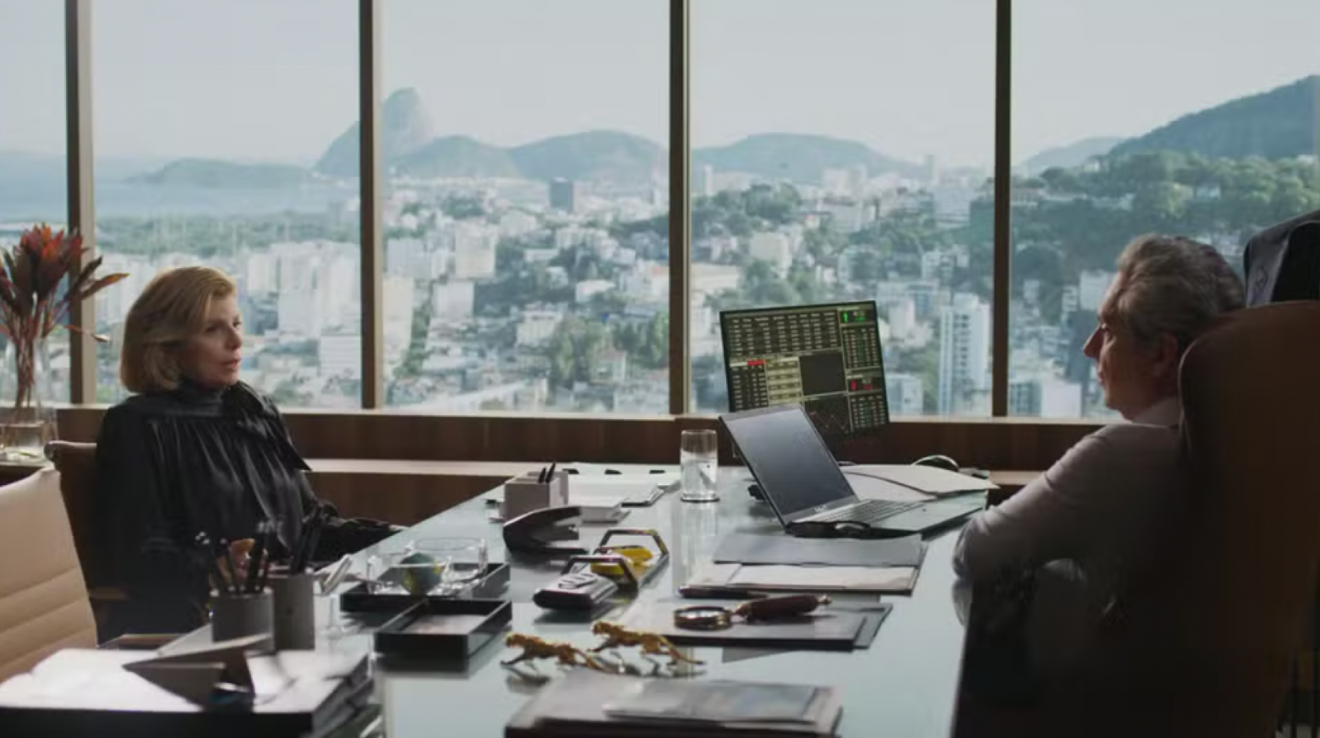 Odete Roitman e Marco Aur&eacute;lio - TV Globo