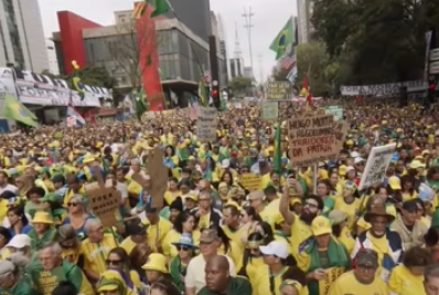 Saiba o que diz o áudio enviado por Michelle Bolsonaro para os atos bolsonaristas