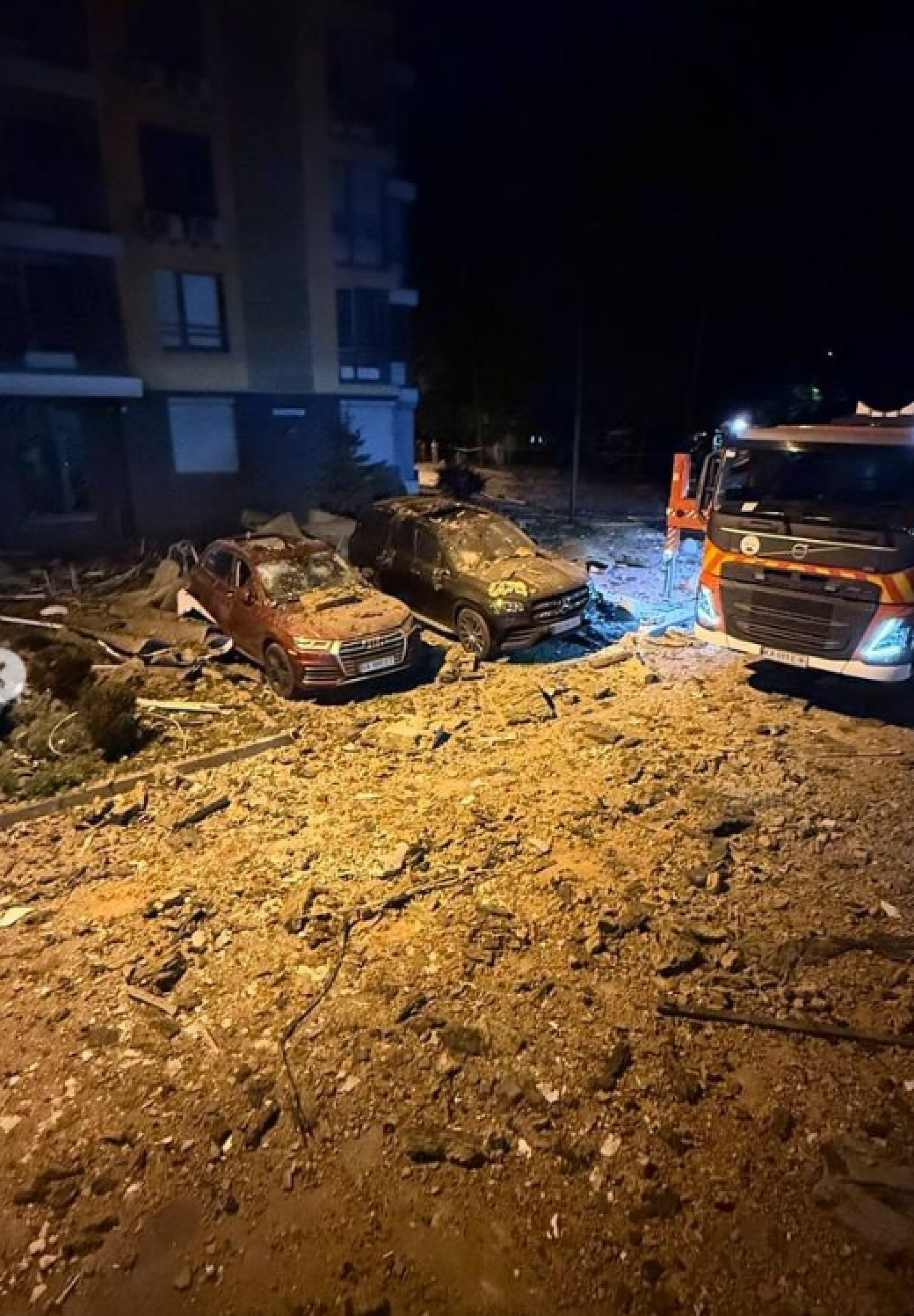 Georgiy Sudakov, do Benfica, compartilhou imagens de seu apartamento destruído em bombardeio russo na cidade de Kiev - Reprodução de Instagram