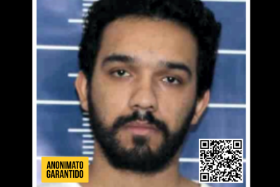 Disque Denúncia pede informações sobre acusado de aplicar golpe milionário em idosa de 77 anos