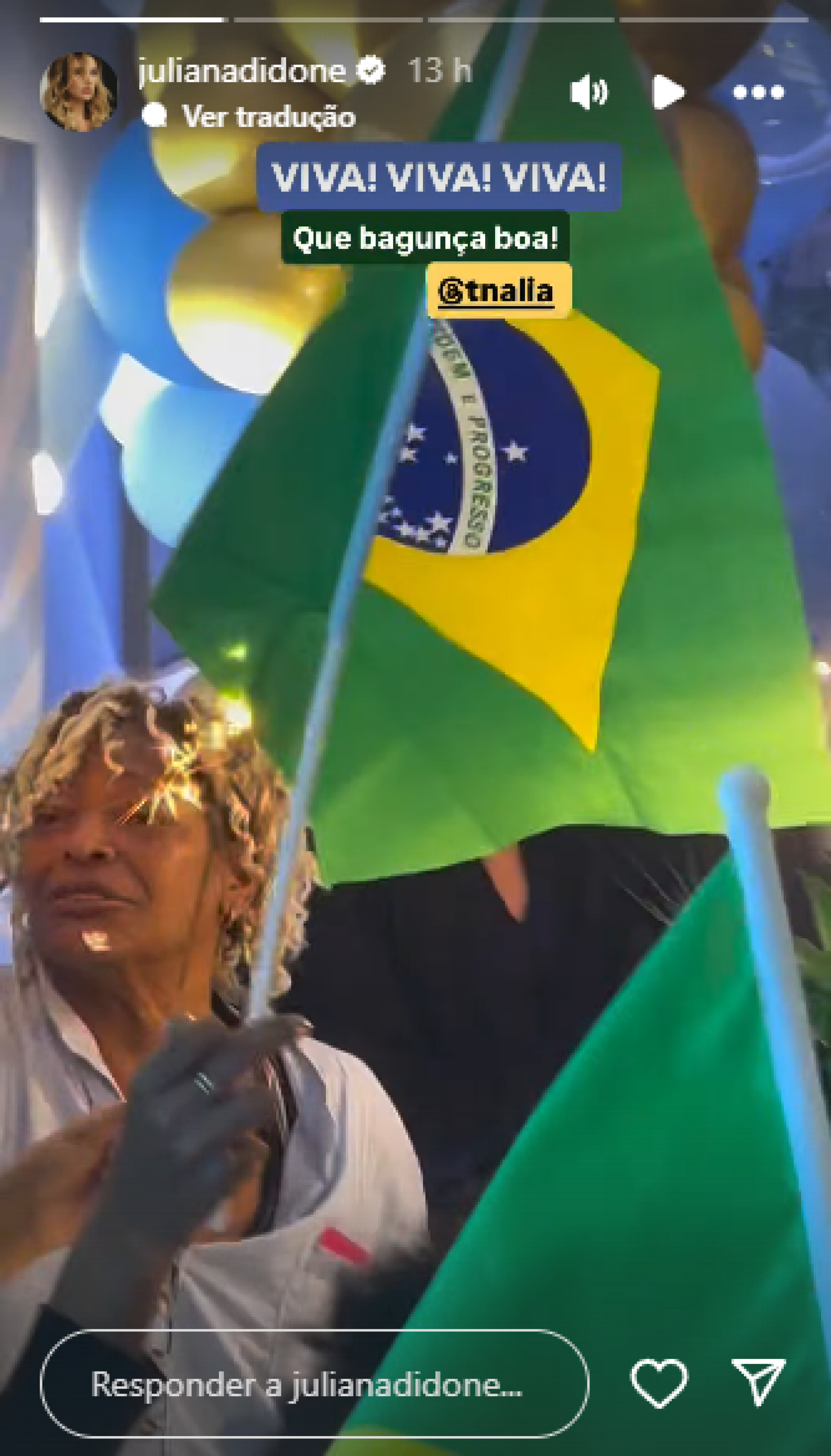 Martnália comemora aniversário de 60 anos com festa e ganha 'parabéns para você' animado - Reprodução / Instagram