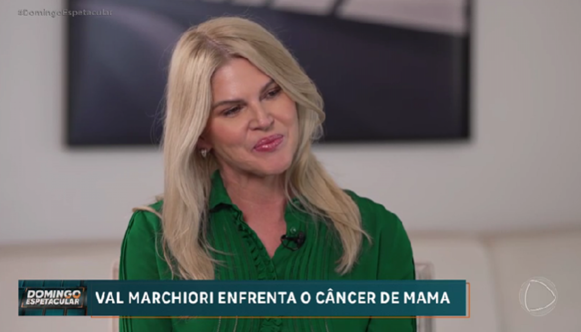 Val Marchiori revela que adiava fazer mamografia: 'Sempre tive medo' - Reprodução de vídeo