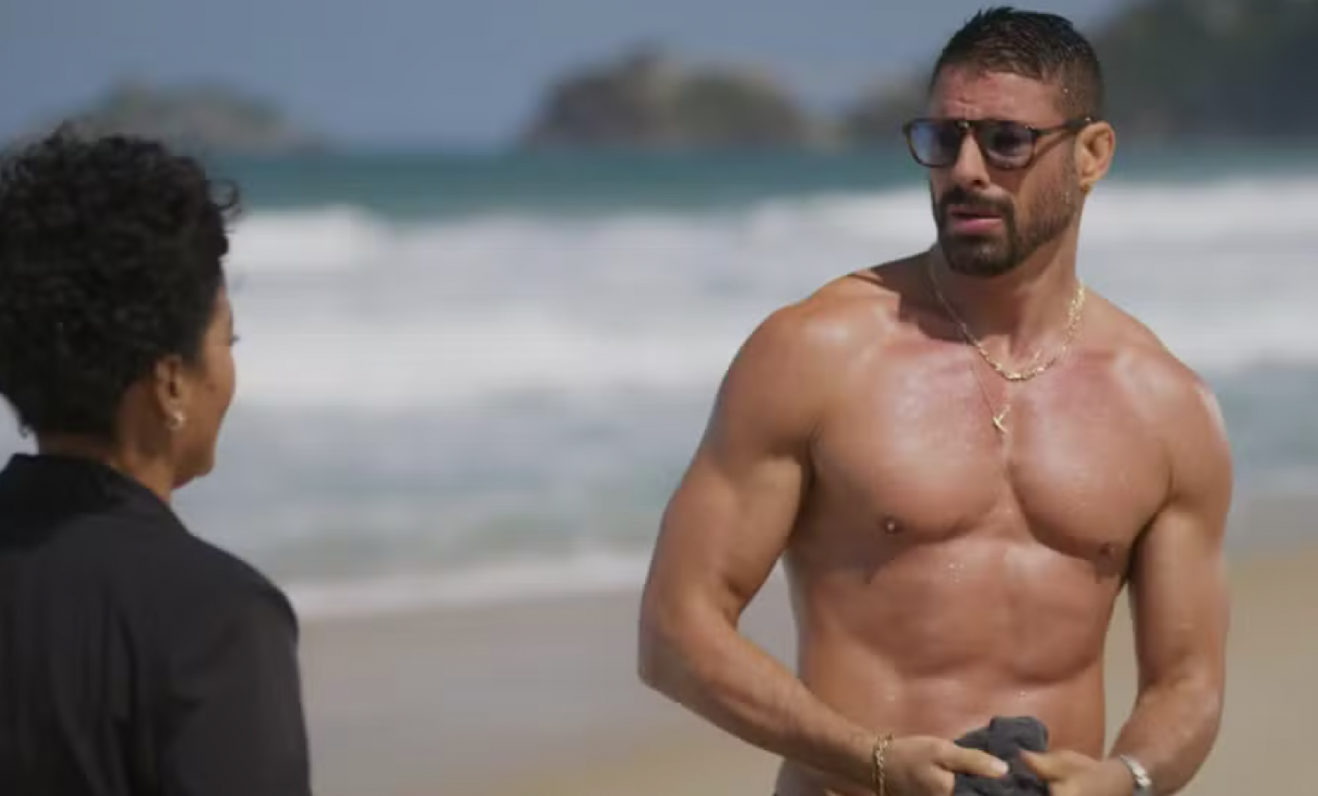 Fátima implora pelo amor de César - TV Globo