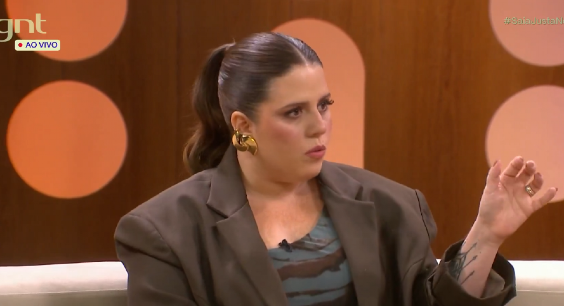 Tati Machado chora ao desabafar sobre perda do bebê - Reprodução de vídeo