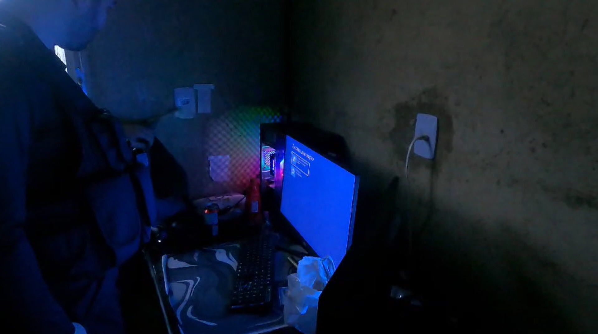 Homem foi detido em Japeri, na Baixada Fluminense - Reprodução / Polícia Civil 