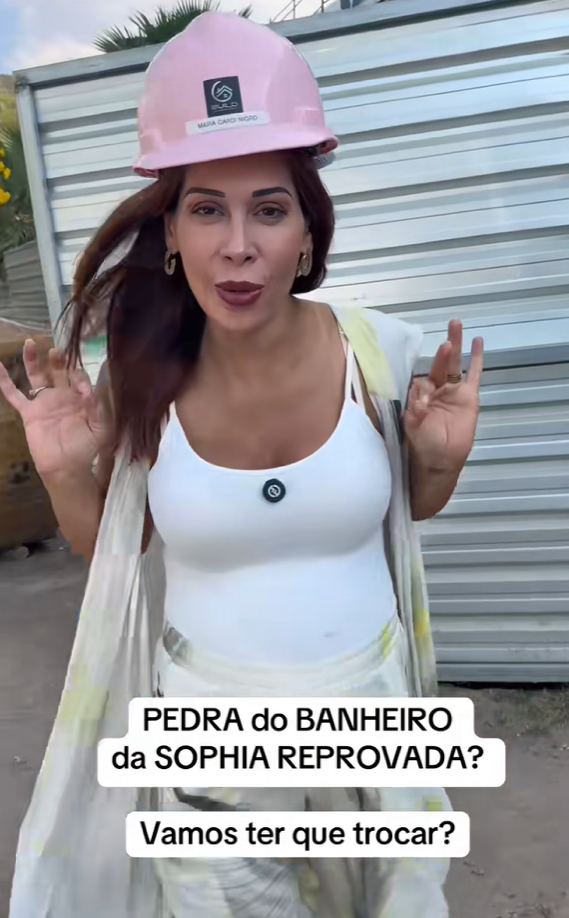 Maíra Cardi gasta R$ 180 mil em pedra para banheiro da filha, mas Sophia desaprova - reprodução TikTok