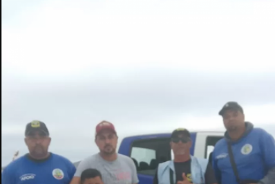 Criança perdida é encontrada por equipe de fiscalização na Praia do Forte, em Cabo Frio