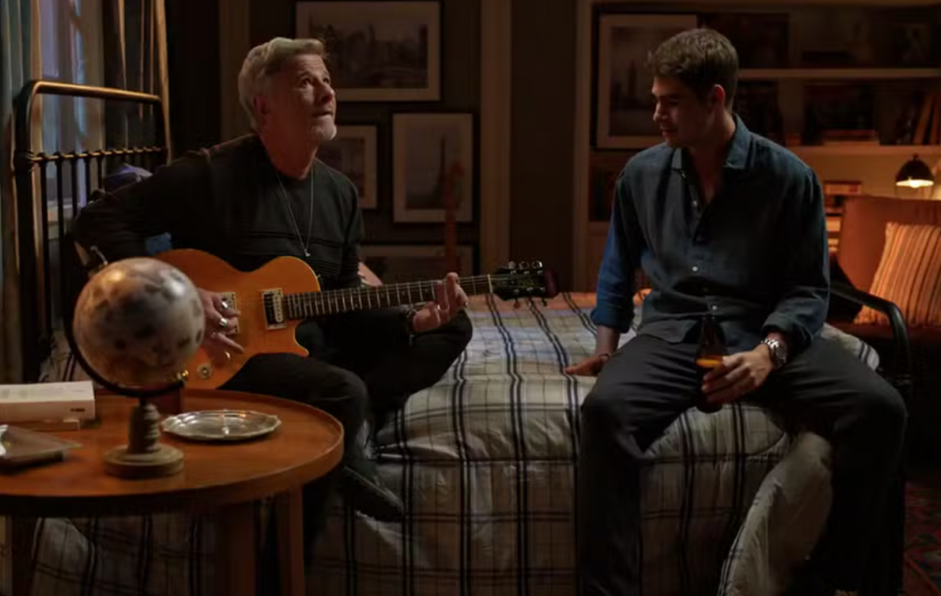 Jaques (Marcello Novaes) e Davi (Rafa Vitti)  - TV Globo