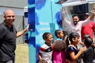 Prefeito de São Pedro entrega água potável a mais de 600 famílias do Parque Arruda