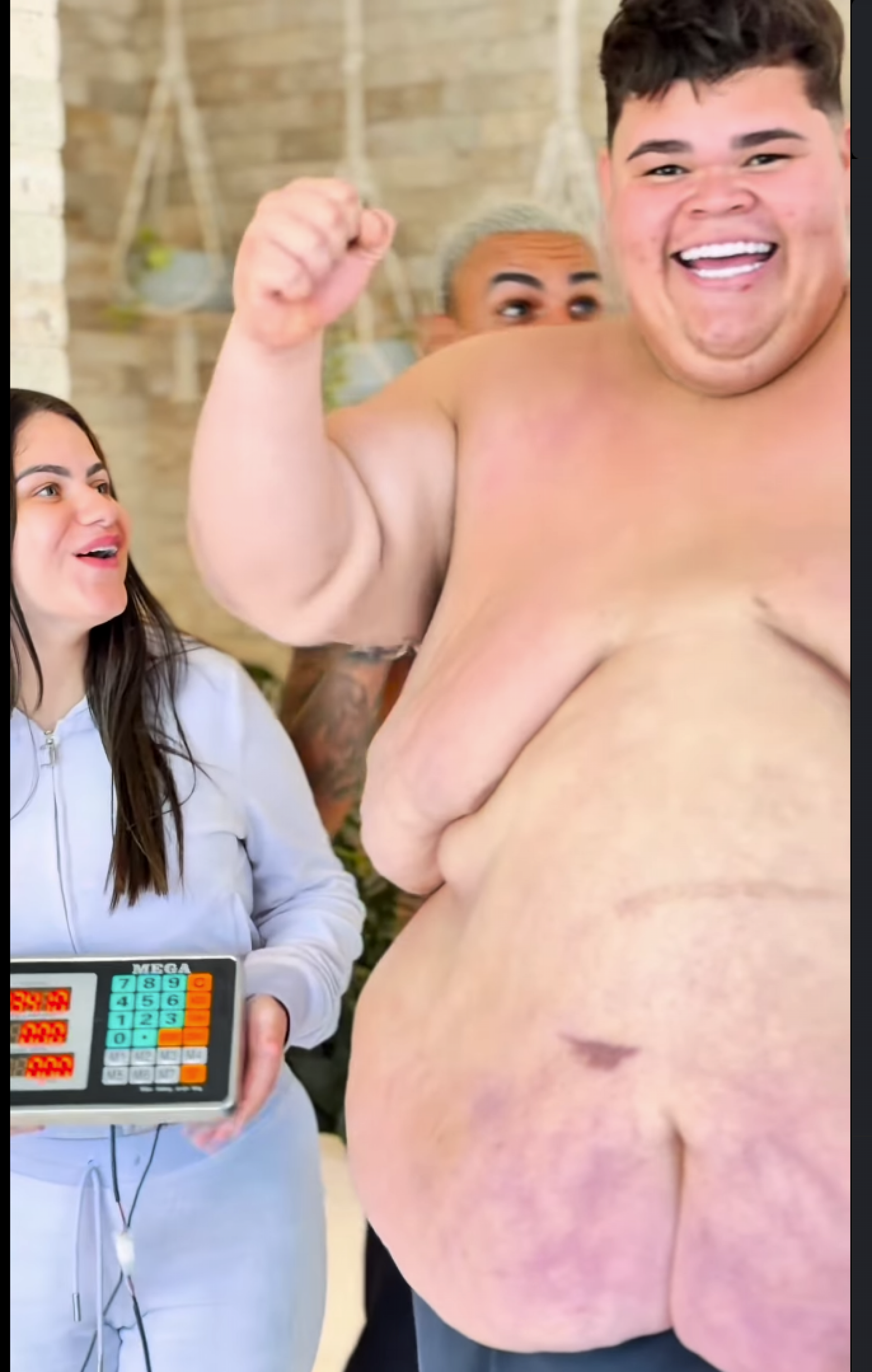 Influenciador Gordão da XJ perde mais de 115 kg e se prepara para cirurgia bariátrica - reprodução Instagram