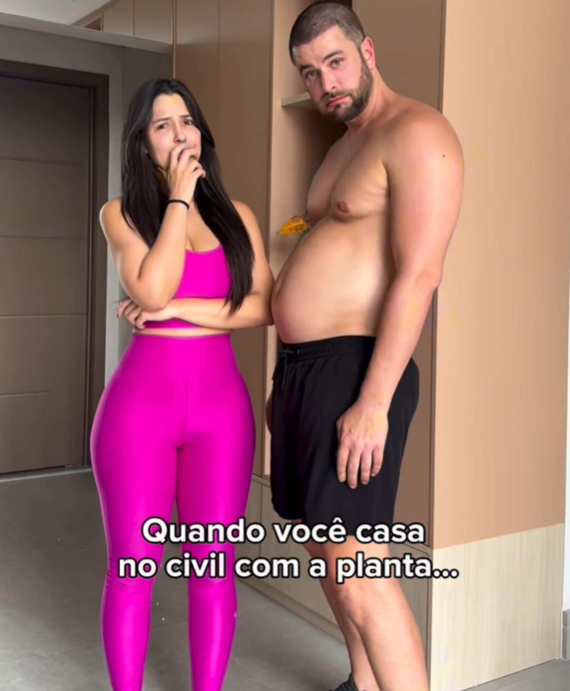 Laís Caldas brinca com transformação de Gustavo Marsengo - reprodução Instagram